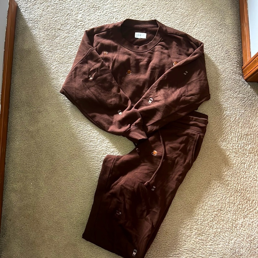 Lou & Grey Coffee Sweat Set